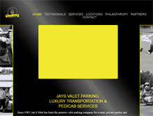 Tablet Screenshot of jaysvalet.com